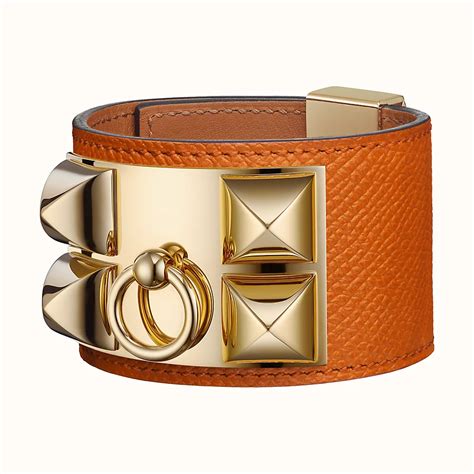 collarino cuoio hermes|hermes collier de chien collar.